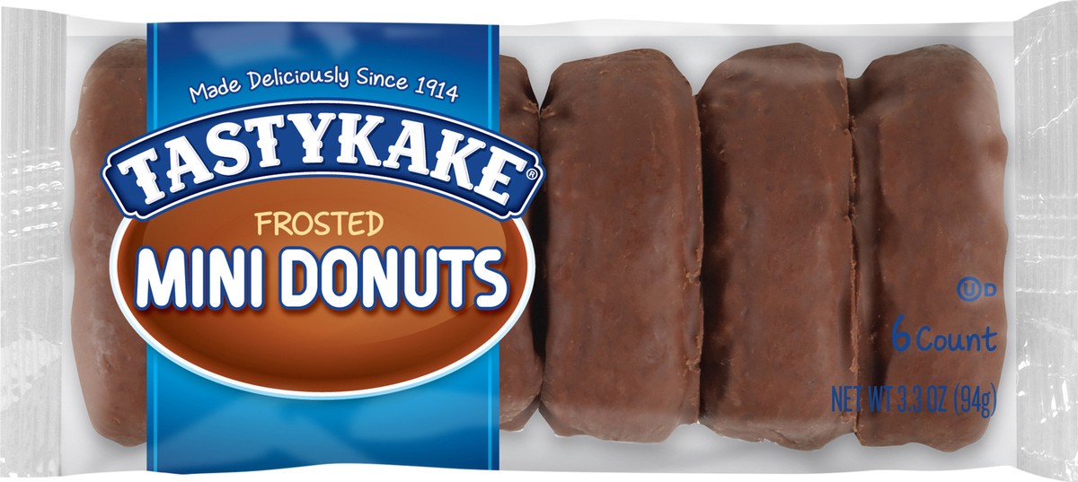 slide 4 of 7, Tastykake Mini Chocolate Donuts, 6 ct