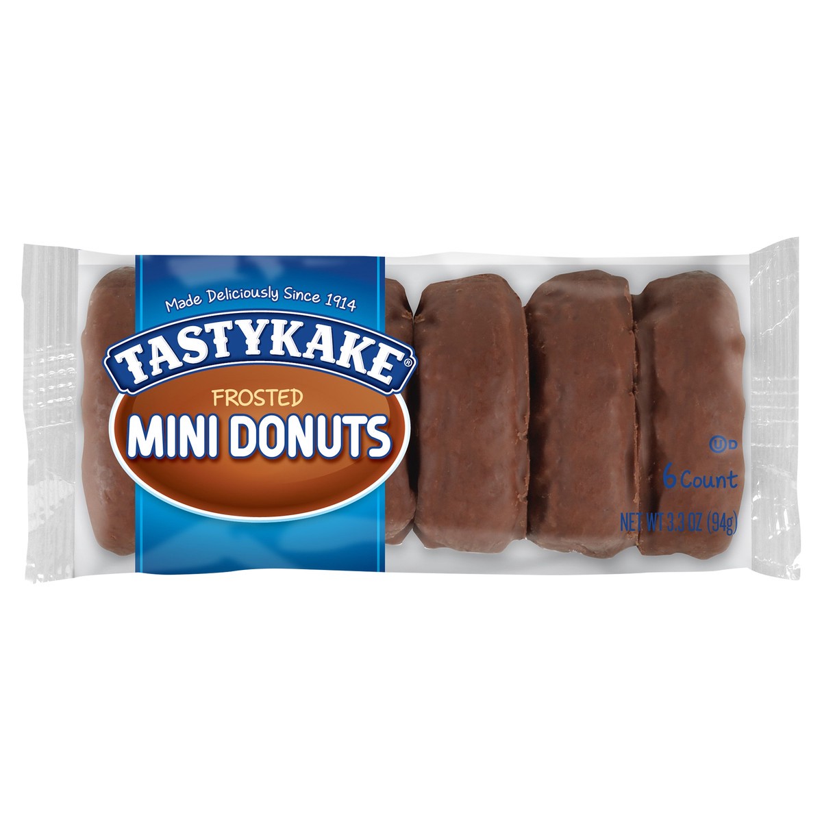 slide 1 of 7, Tastykake Mini Chocolate Donuts, 6 ct