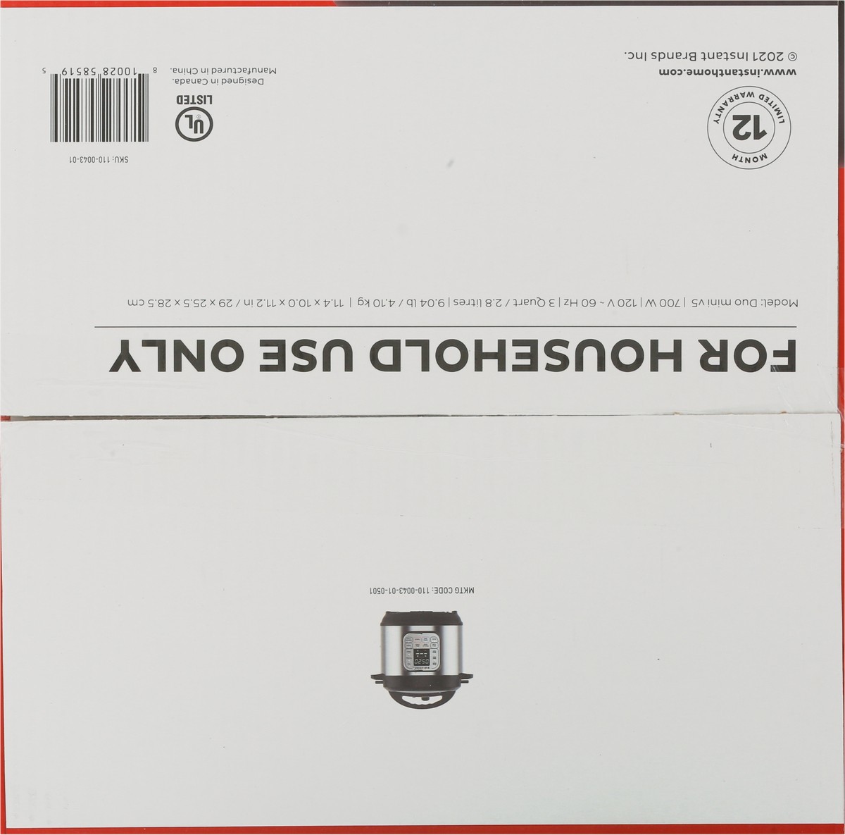 slide 6 of 11, Instant Pot 3 Quart Duo Pressure Cooker, 1 ct