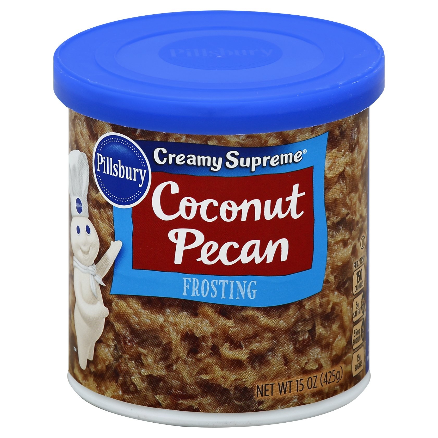 slide 1 of 4, Pillsbury Creamy Supreme Coconut Pecan Frosting, 15 oz