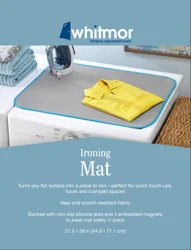 Whitmor Real Home Ironing Mat Gray