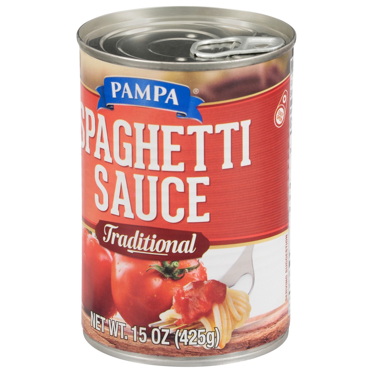 slide 8 of 14, Pampa Traditional Spaghetti Sauce 15 oz, 15 oz