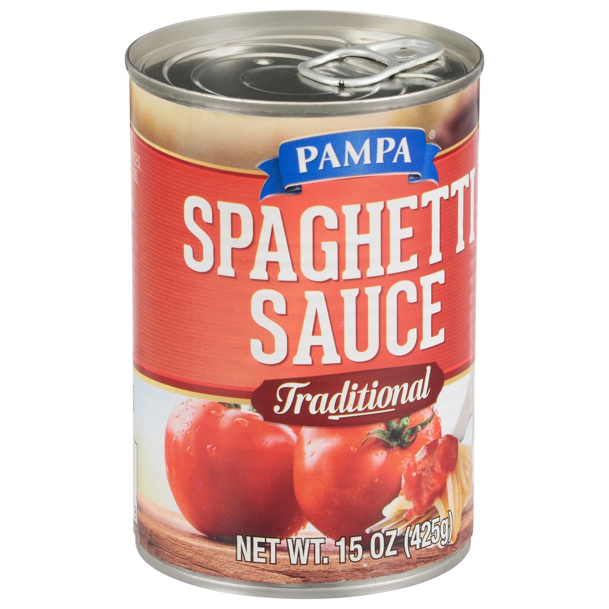 slide 2 of 14, Pampa Traditional Spaghetti Sauce 15 oz, 15 oz