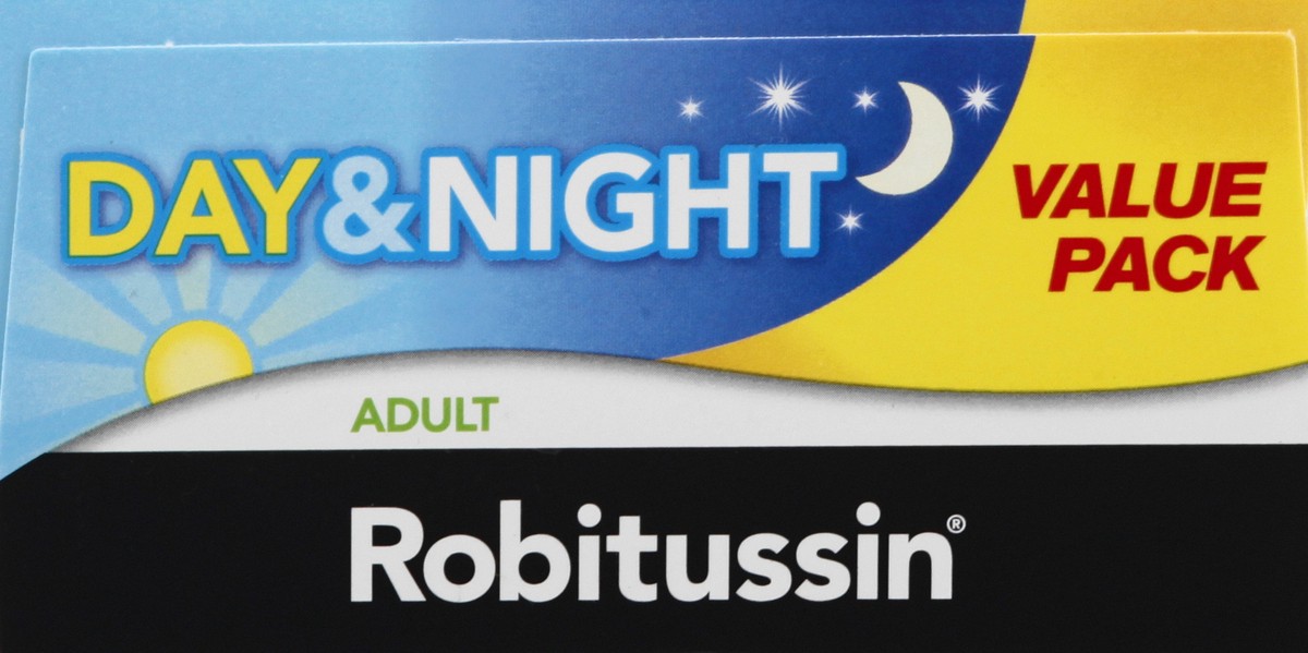 slide 7 of 9, Robitussin Max Strength Cough Treatment Day/Night, 8 fl oz