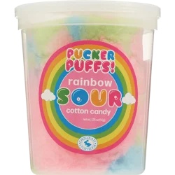 Fairy Tales Pucker Puffs Sour Cotton Candy Tub, 1.75 Oz