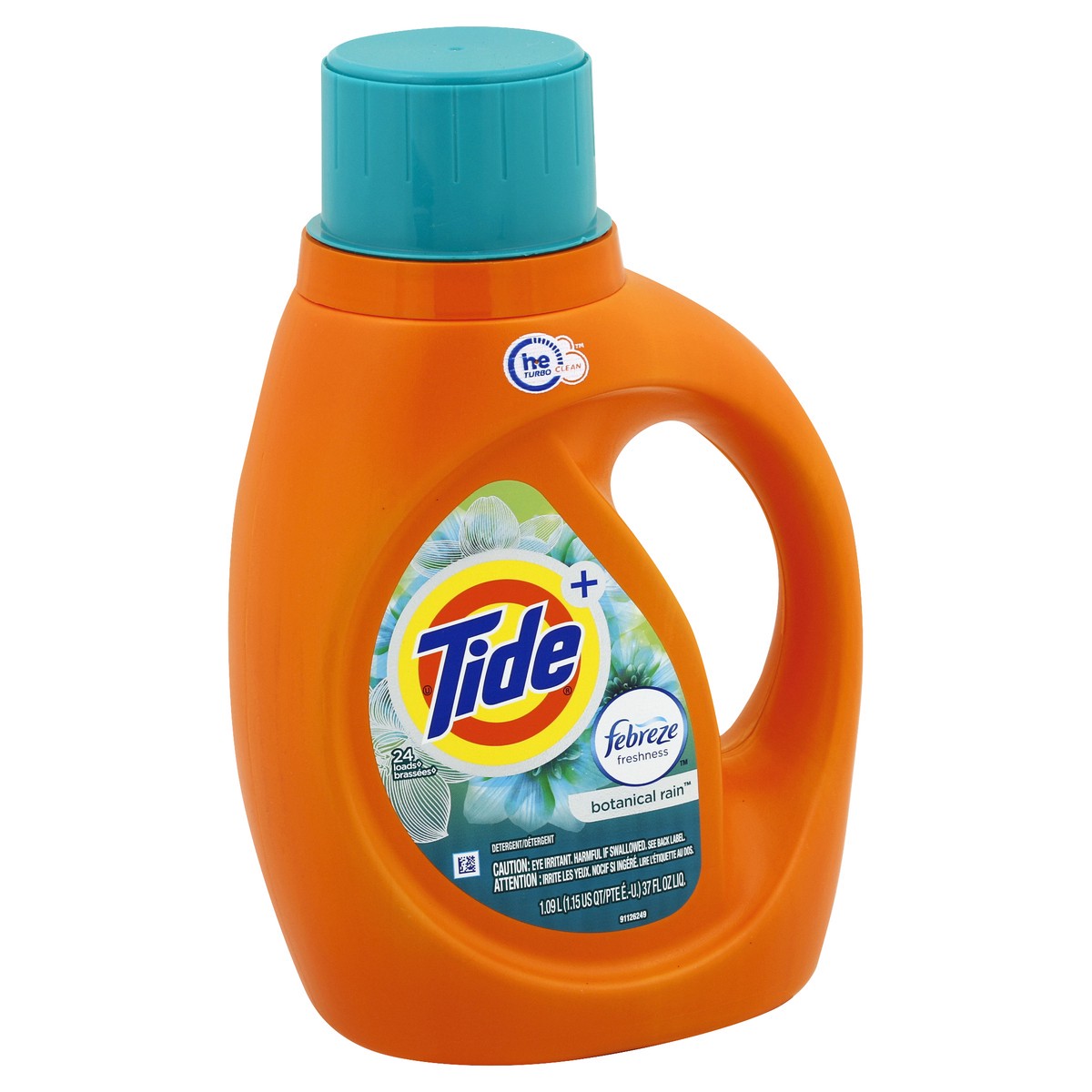 slide 7 of 7, Tide Plus Febreze Freshness Botanical Rain Odor Defense Detergent, 37 fl oz