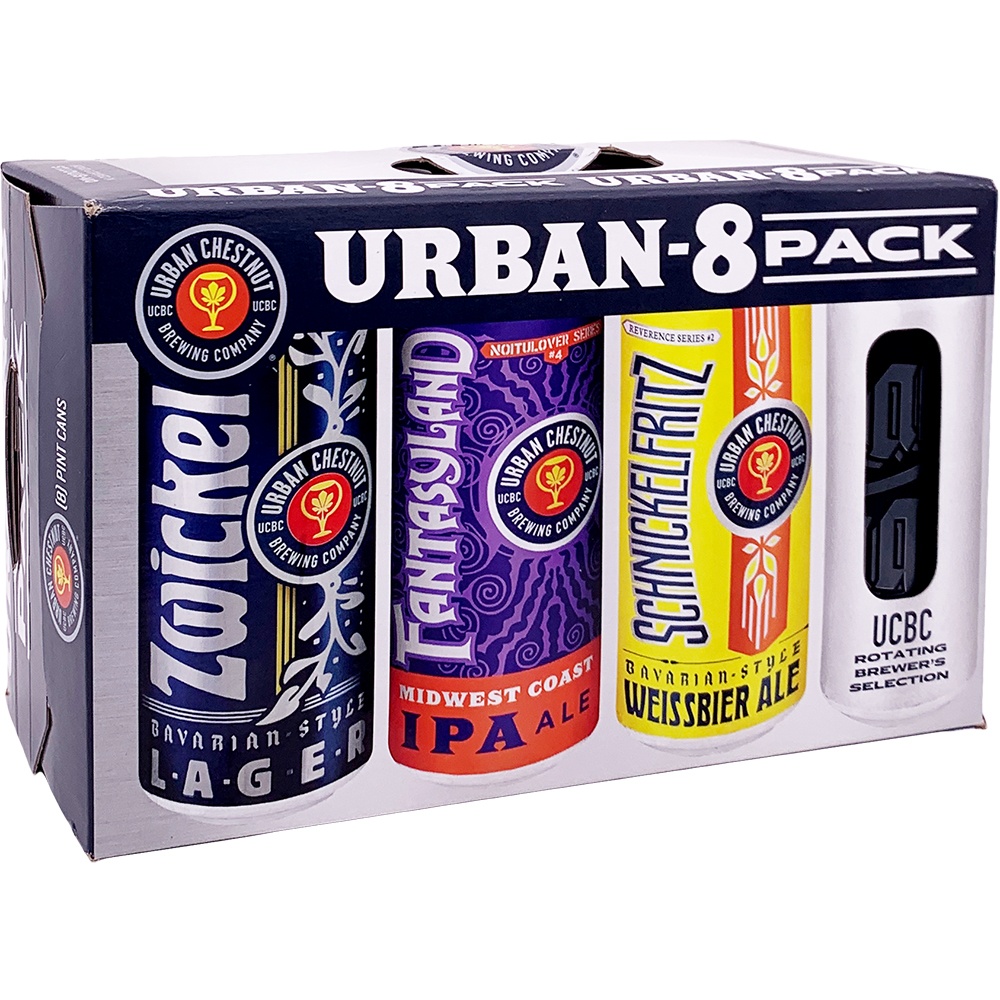 slide 1 of 1, Urban Chestnut Brewing Company Sampler, 8 ct; 16 oz