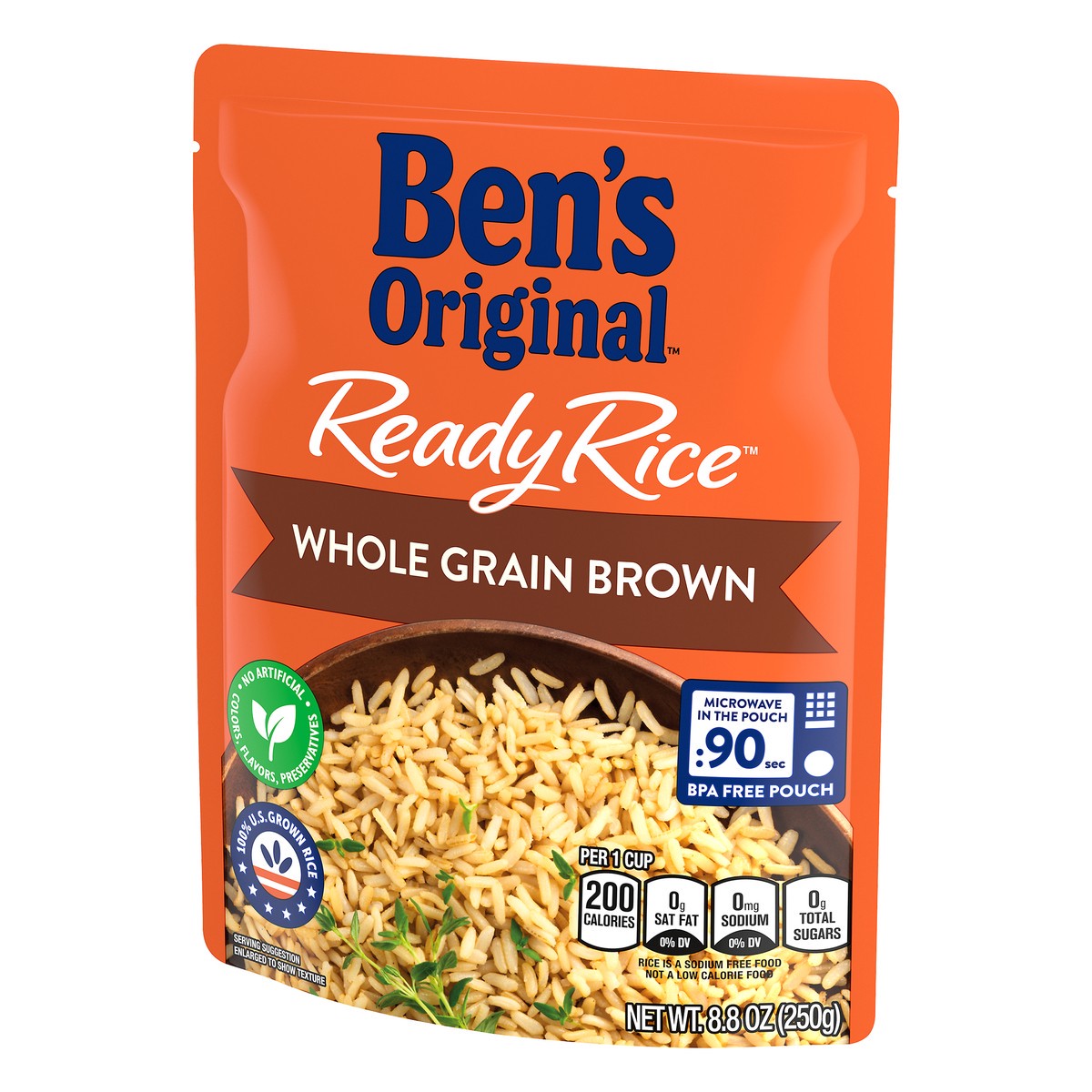 slide 9 of 13, Ben's Original Brown Rice, Whole Grain, 8.8 oz