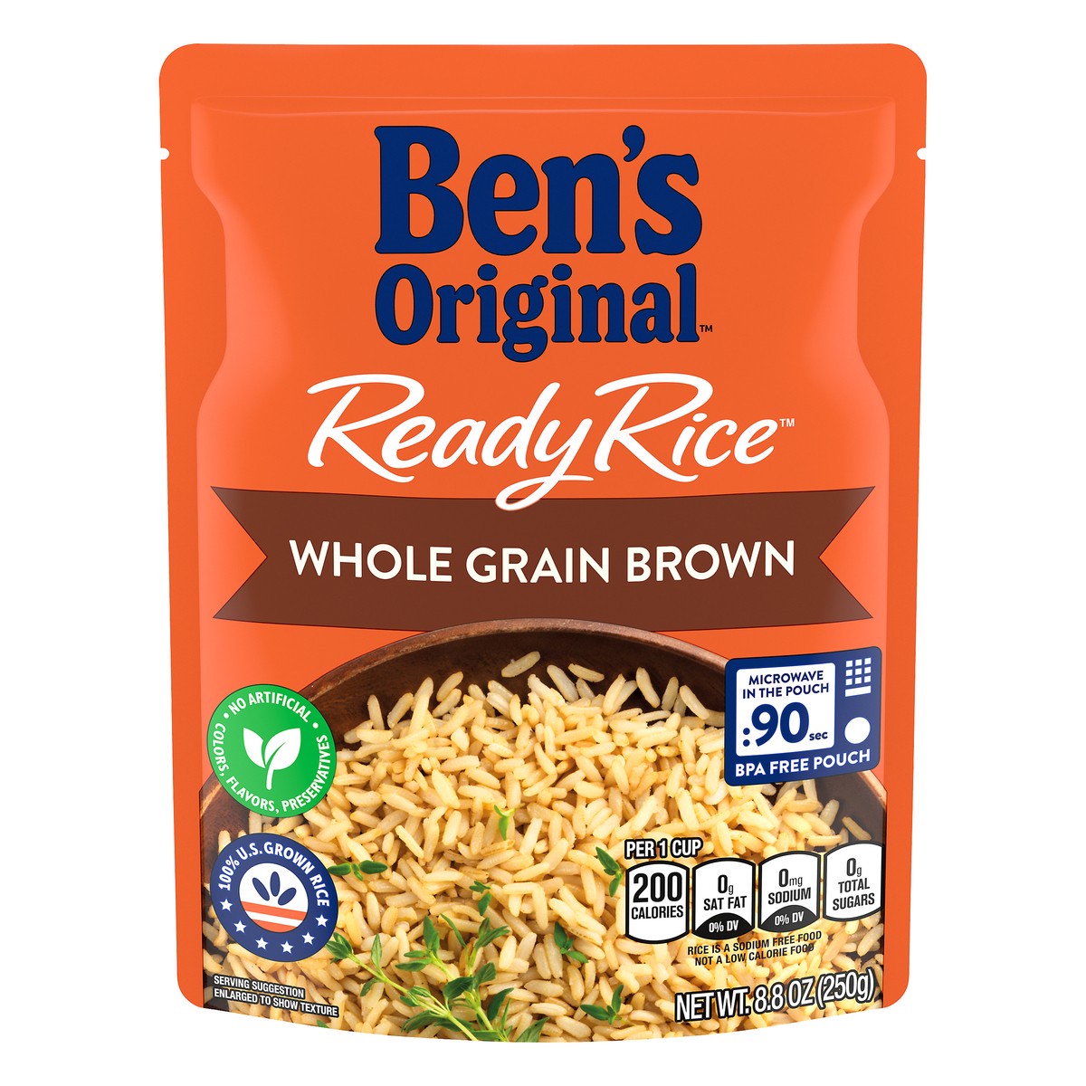 slide 7 of 13, Ben's Original Brown Rice, Whole Grain, 8.8 oz
