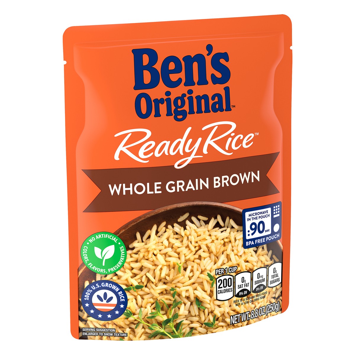 slide 5 of 13, Ben's Original Brown Rice, Whole Grain, 8.8 oz