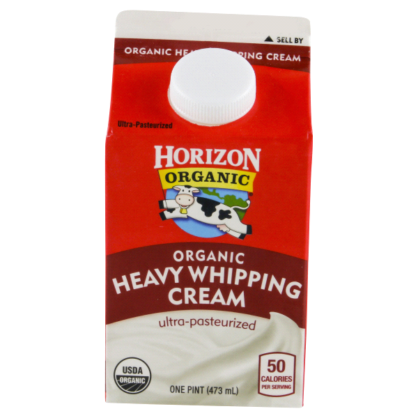slide 1 of 1, Horizon Organic Heavy Whipping Cream, 16 fl oz
