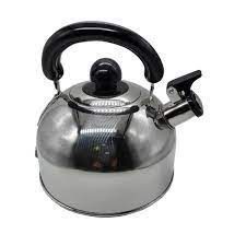slide 1 of 1, Betty Crocker Stainless Steel Tea Kettle With Lid, 2.5 qt