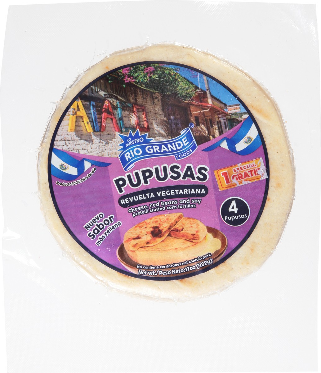 slide 3 of 13, Rio Grande Protein Stuffed Cheese, Red Beans and Soy Corn Tortillas 4 ea, 4 ct