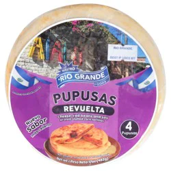 Rio Grande Protein Stuffed Cheese, Red Beans and Soy Corn Tortillas 4 ea