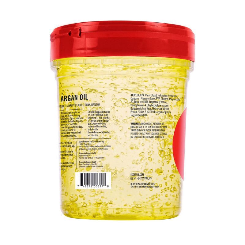 slide 4 of 4, Eco Styler Max Hold Argan Oil Styling Gel 32 oz, 32 fl oz
