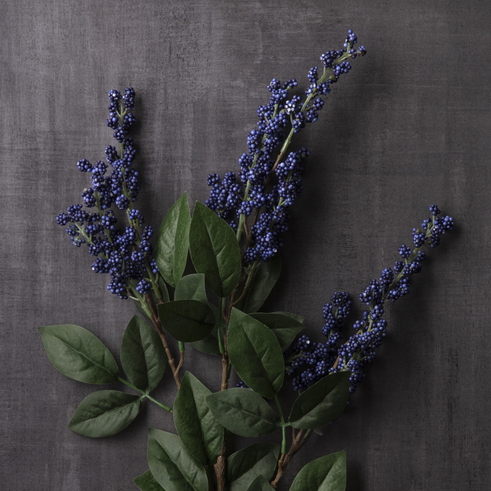 slide 2 of 4, Blue Berry Spray Stem By Ashland, 5 in x 5 in x 2 in