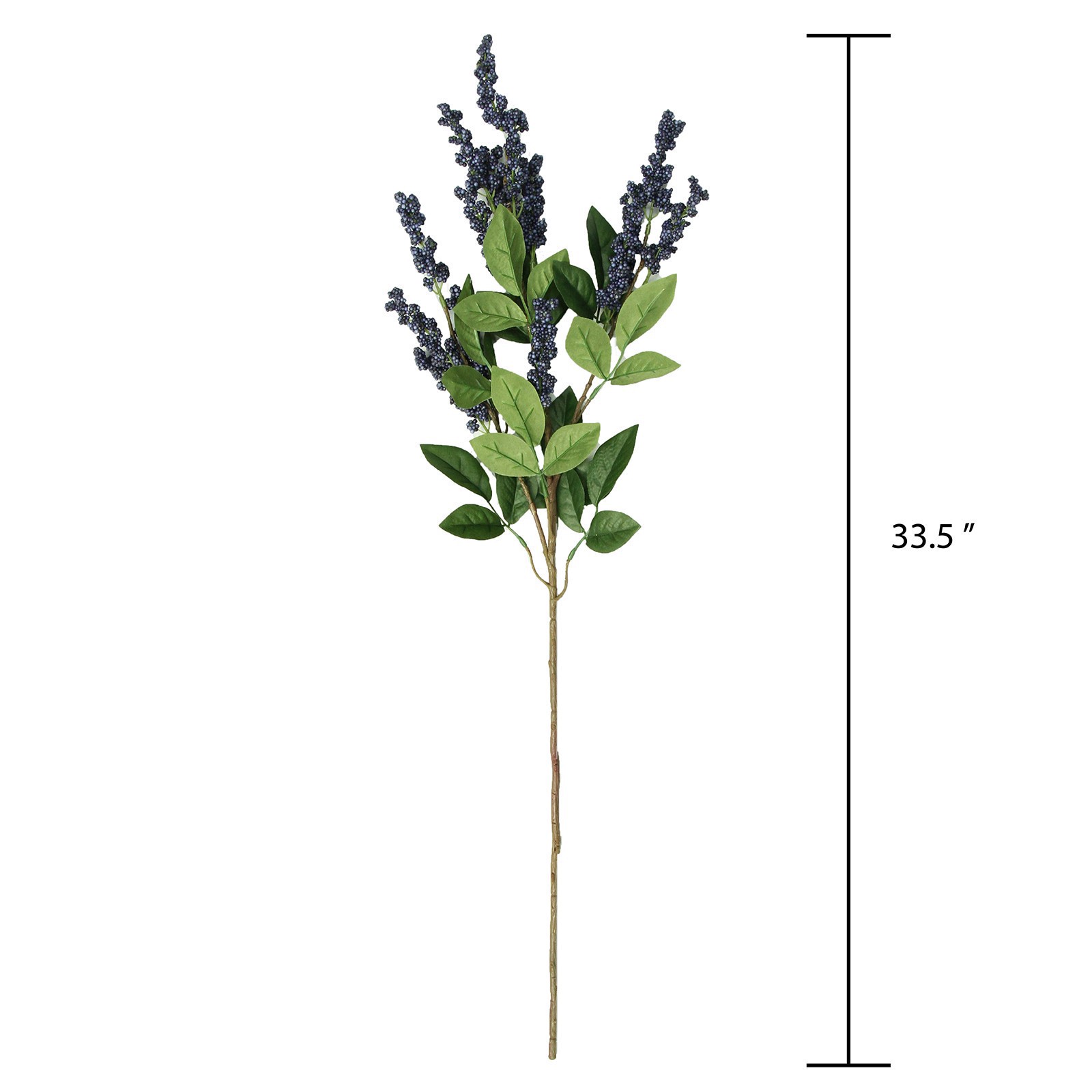 slide 4 of 4, Blue Berry Spray Stem By Ashland, 5 in x 5 in x 2 in