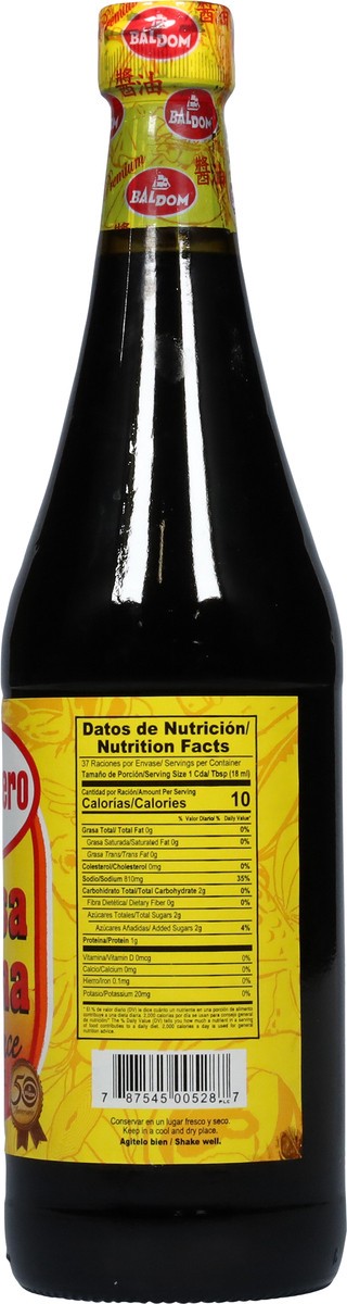 slide 12 of 13, Baldom Ranchero Salsa China Soy Sauce 23 fl oz, 23 fl oz