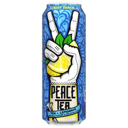 Peace Tea Caddy Shack Black Tea Lemonade Drink, 23 fl oz