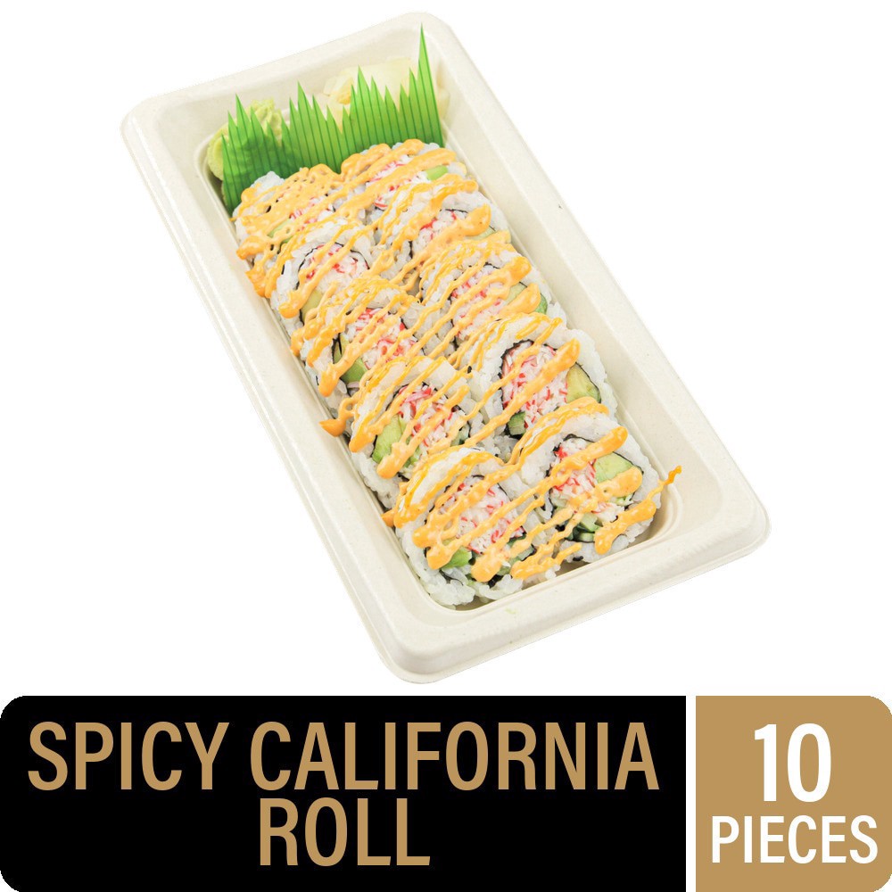 slide 1 of 1, Private Selection® Spicy California Sushi Roll by Zenshi™, 10 pc, 10 ct