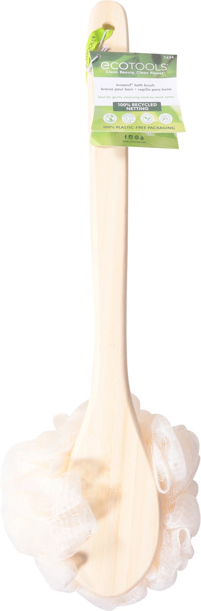 slide 8 of 9, EcoTools Ecopouf Bath Brush, 1 ct