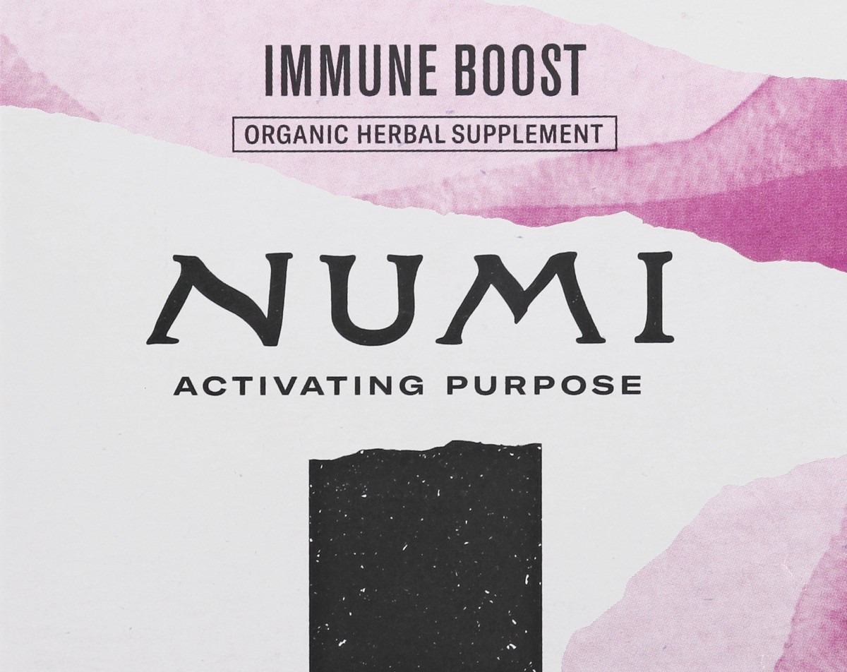 slide 5 of 14, Numi Organic Tea Bags Immune Boost Herbal Supplement Tea Bags 16 ea, 16 ct