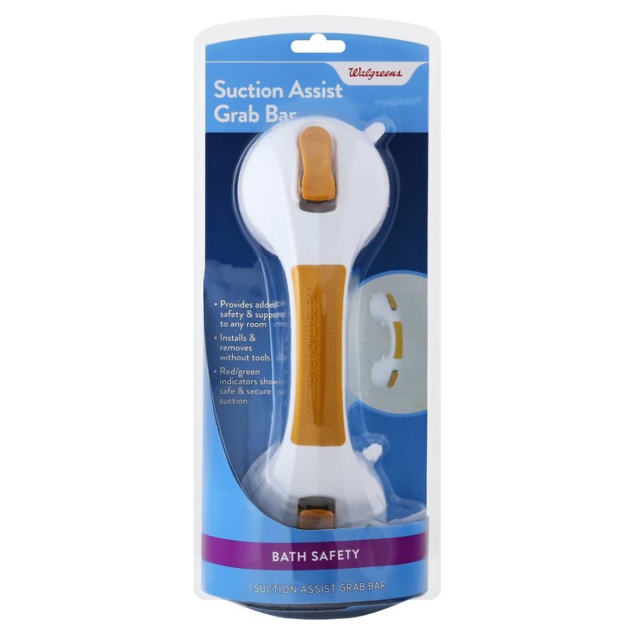 slide 1 of 2, Walgreens Suction Grab Bar, 1 ct