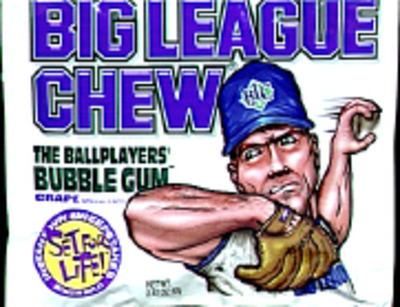slide 1 of 1, Big League Chew Bubble Gum, 1 ct