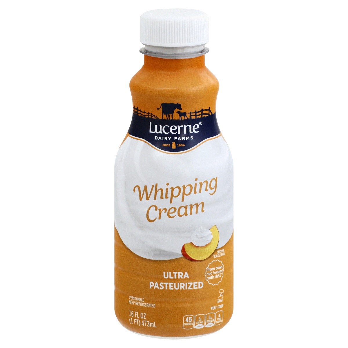 slide 1 of 12, Lucerne Dairy Farms Lucerne Whipping Cream Ultra Pasteurized, 16 fl oz