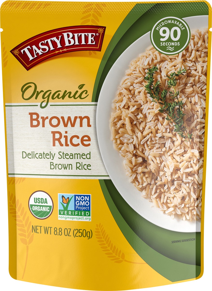 slide 10 of 11, Tasty Bite Organic Brown Rice, 8.8 oz