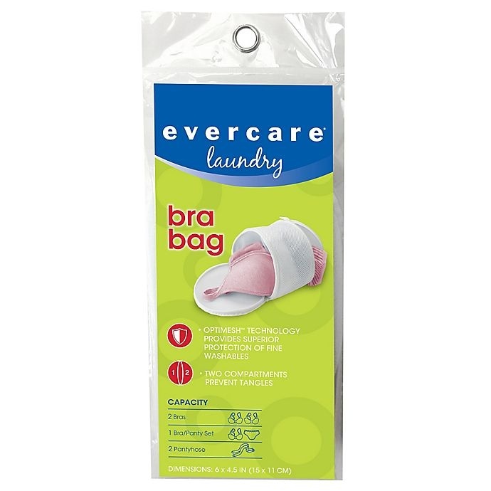 slide 1 of 1, Evercare Twin Compartment Bra Bag With Optimesh, 1 ct