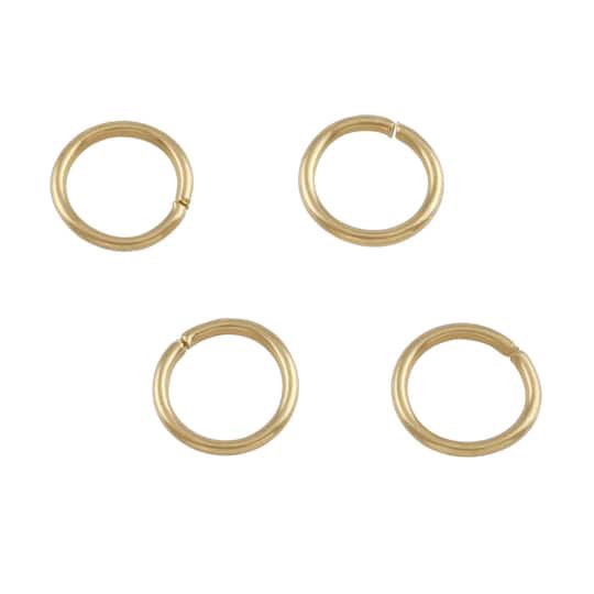 slide 1 of 2, 9mm Gold Jump Rings, 85ct. By Bead Landing, 9 mm