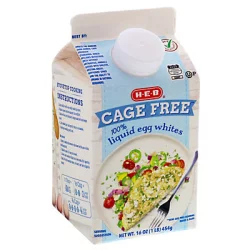 H-E-B Select Ingredients Cage Free Liquid Egg Whites
