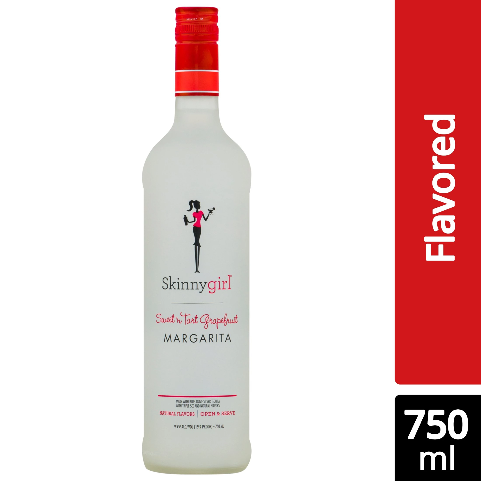 slide 1 of 2, Skinnygirl Sweet'n Tart Grapefruit Flavored Margarita 750 ml, 750 ml