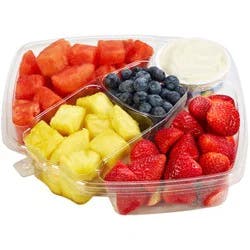 FRESH FROM MEIJER Mixed Fruit Tray with Dip, 32 oz
