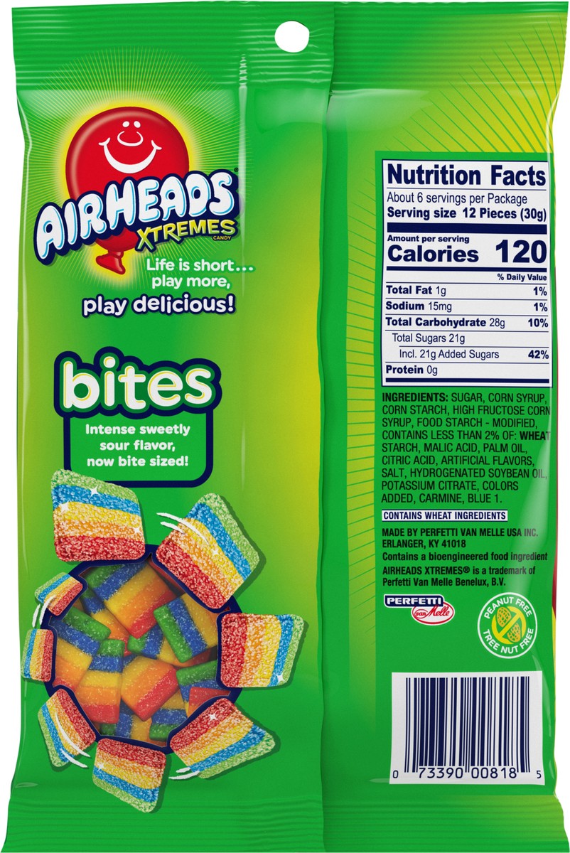 slide 2 of 3, Airheads Extremes Bites, 