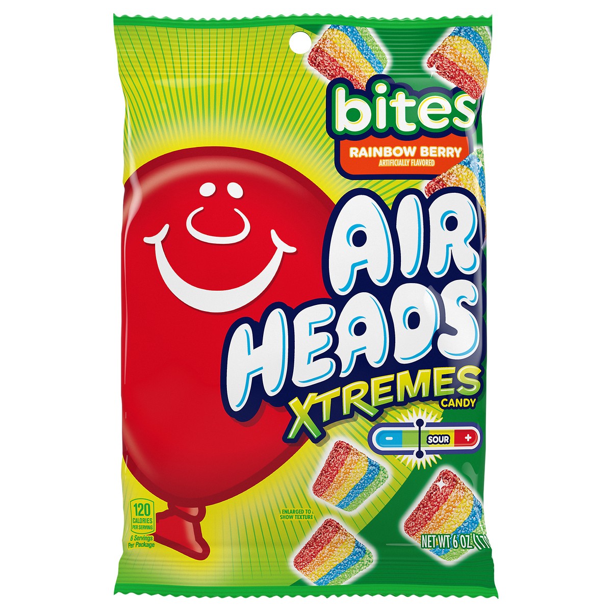 slide 1 of 3, Airheads Extremes Bites, 