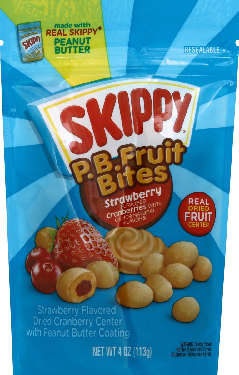 slide 5 of 6, Skippy Strawberry Fruit Bites, 4 oz