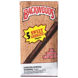 Backwoods Sweet Aromatic Cigars 5 ea