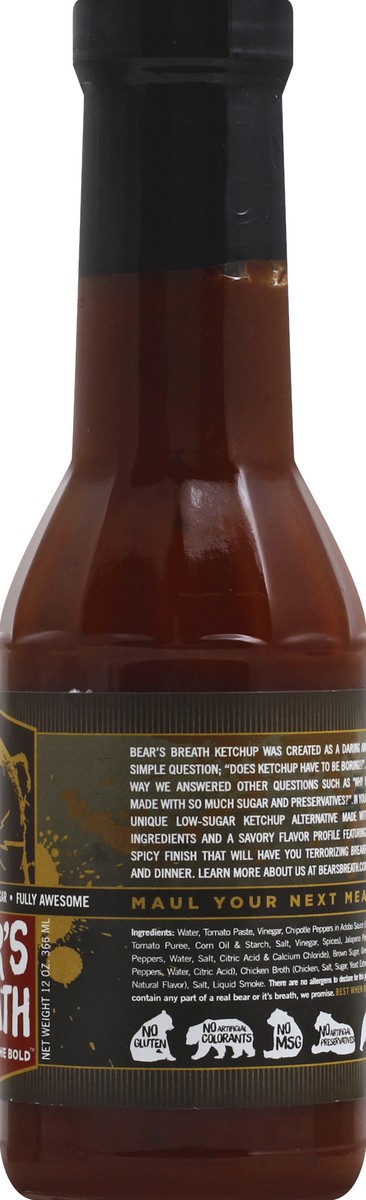 slide 2 of 8, Bears Breath Bear's Breath Spicy And Savory Ketchup, 12 oz