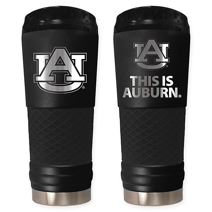 slide 1 of 1, NCAA Auburn University Powder Coated Stealth Draft Tumbler, 24 oz