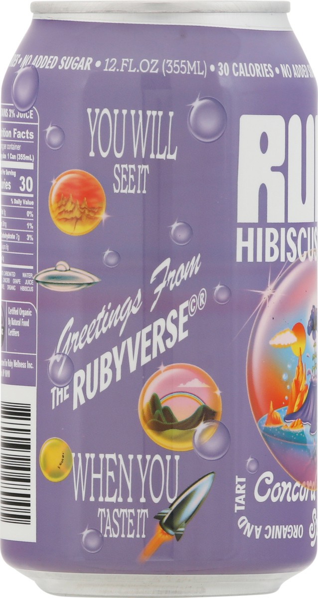 slide 8 of 9, Ruby Hibiscus Fuji Apple Sparkling Water- 12 fl oz, 12 fl oz
