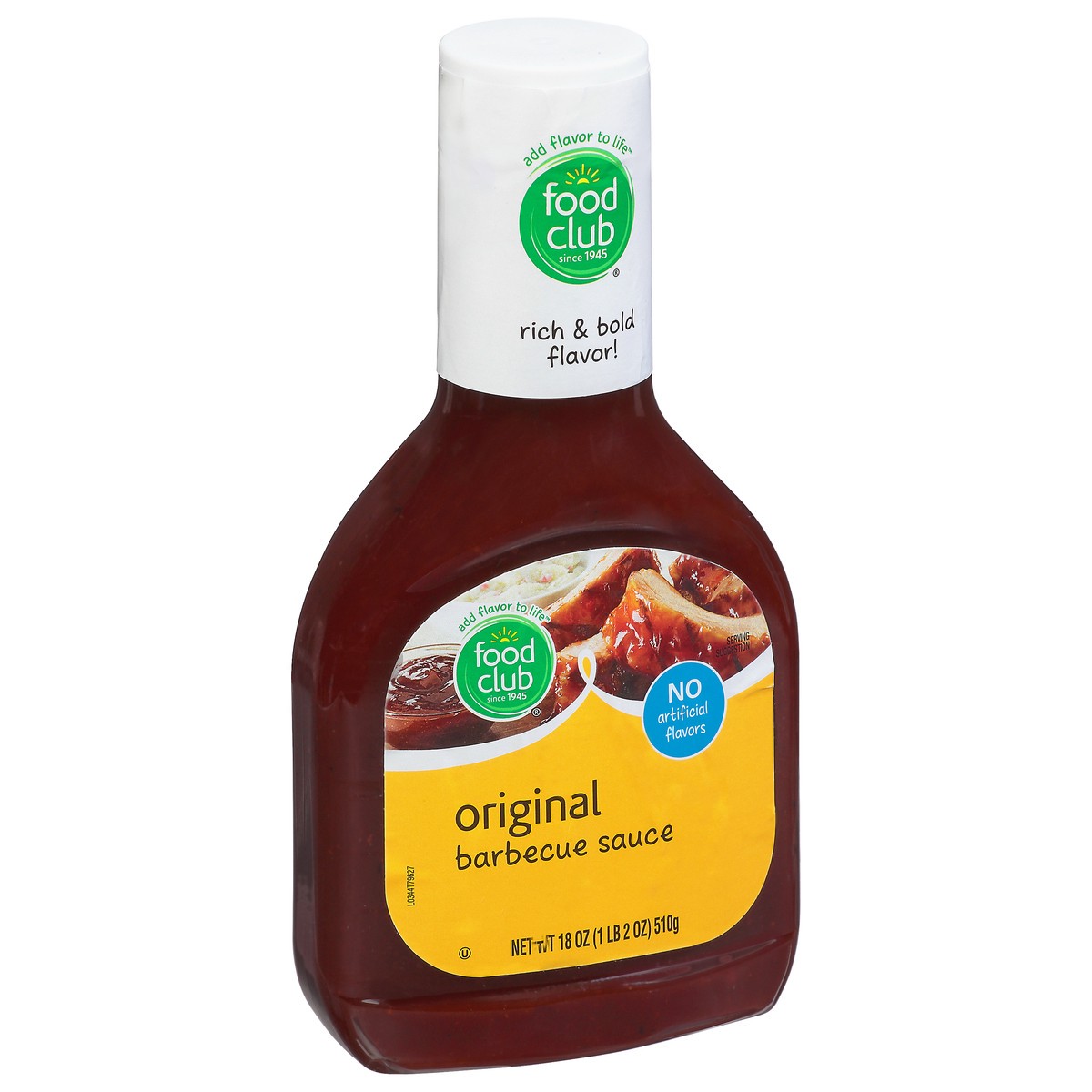 slide 2 of 11, Food Club BBQ Sauce Sweet and Tangy Original, 18 oz