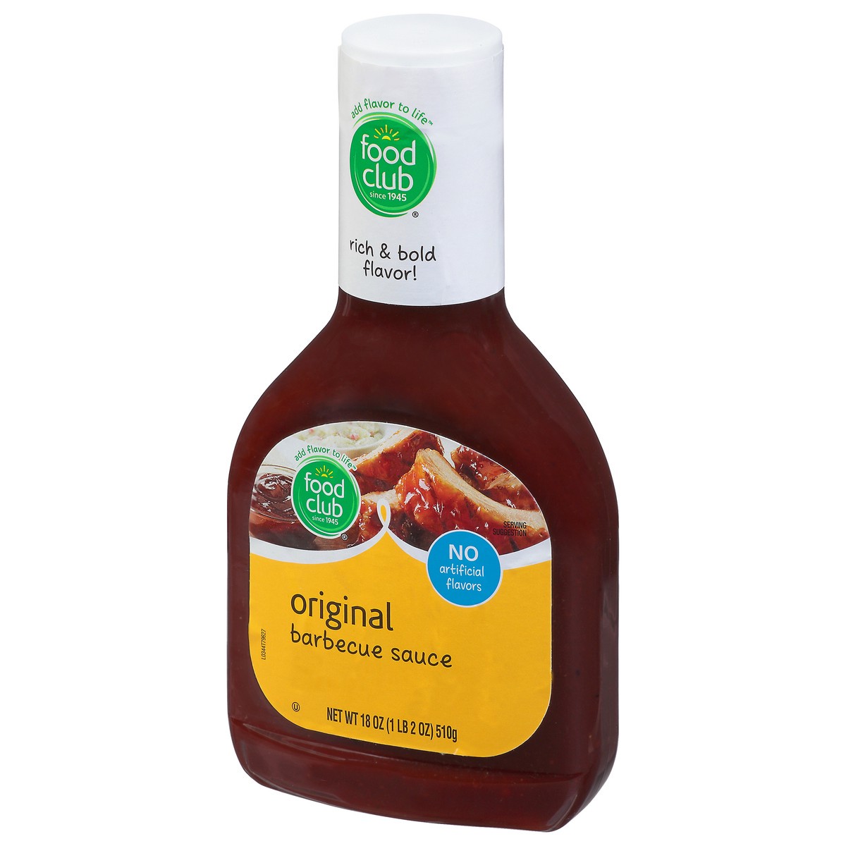 slide 3 of 11, Food Club BBQ Sauce Sweet and Tangy Original, 18 oz