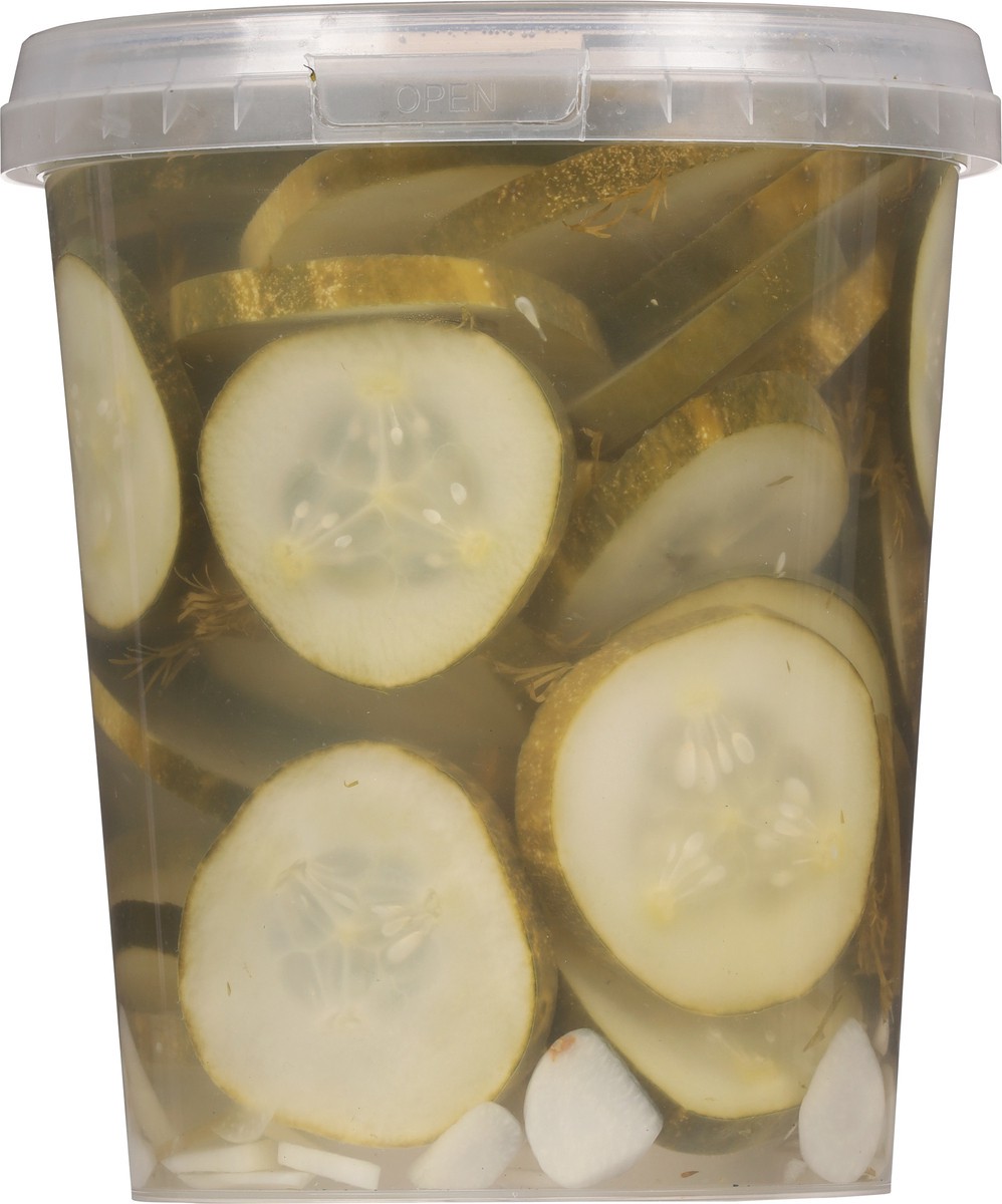 slide 8 of 9, Wahlburgers Fresh Dill Chips Pickles 32 fl oz, 32 fl oz