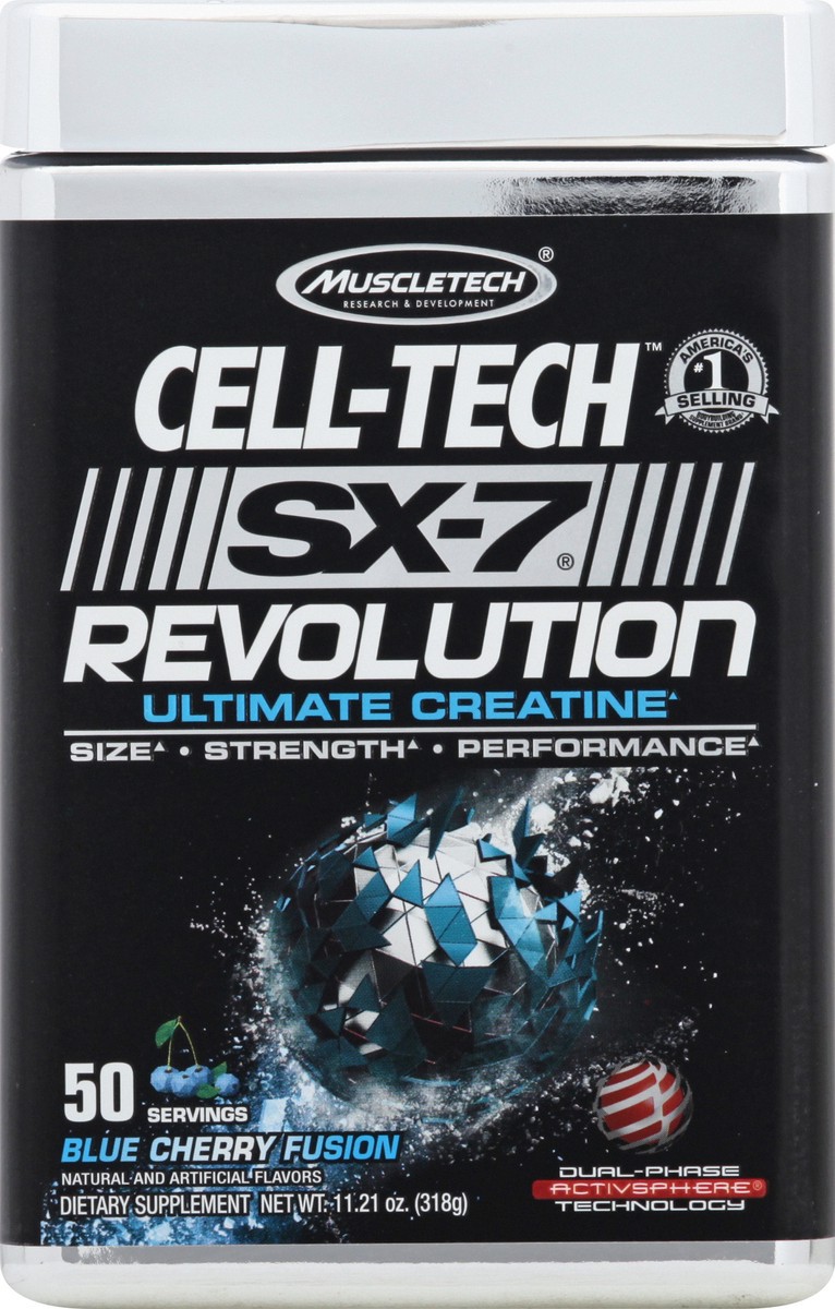 slide 2 of 11, MuscleTech Ultimate Blue Cherry Fusion Creatine 11.21 oz, 11.21 oz