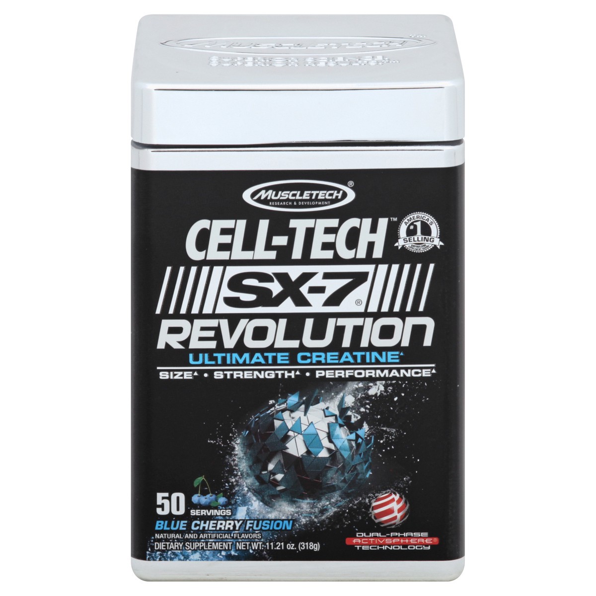 slide 1 of 11, MuscleTech Ultimate Blue Cherry Fusion Creatine 11.21 oz, 11.21 oz