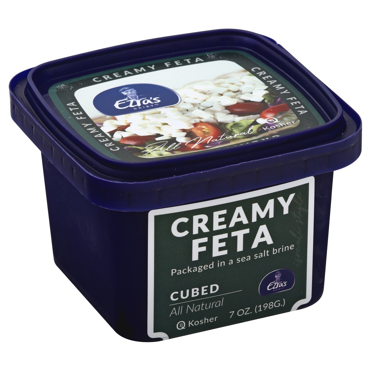 slide 2 of 13, Ezras Dairy Cubbed Creamy Feta 7 oz, 7 oz