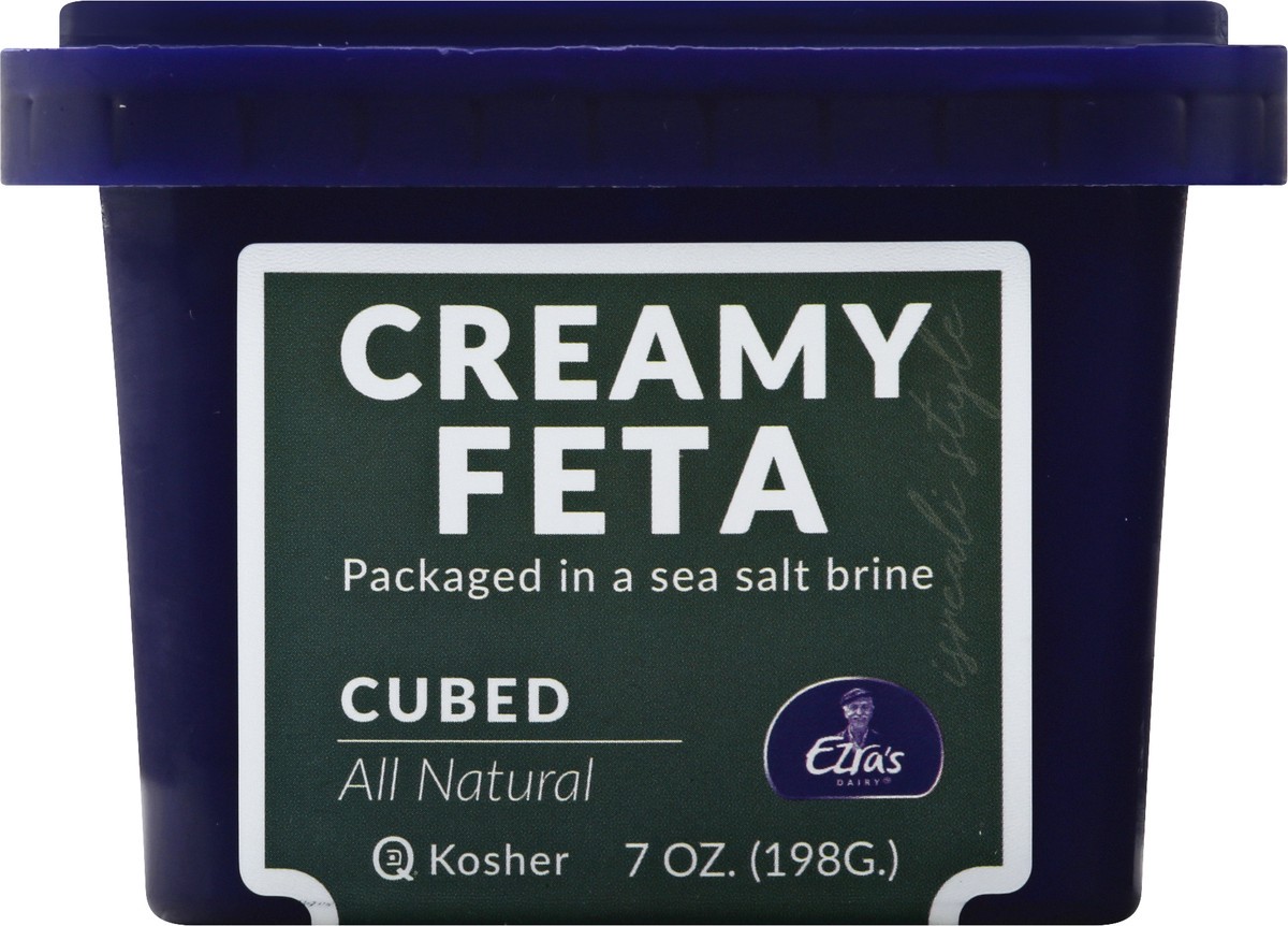 slide 7 of 13, Ezras Dairy Cubbed Creamy Feta 7 oz, 7 oz