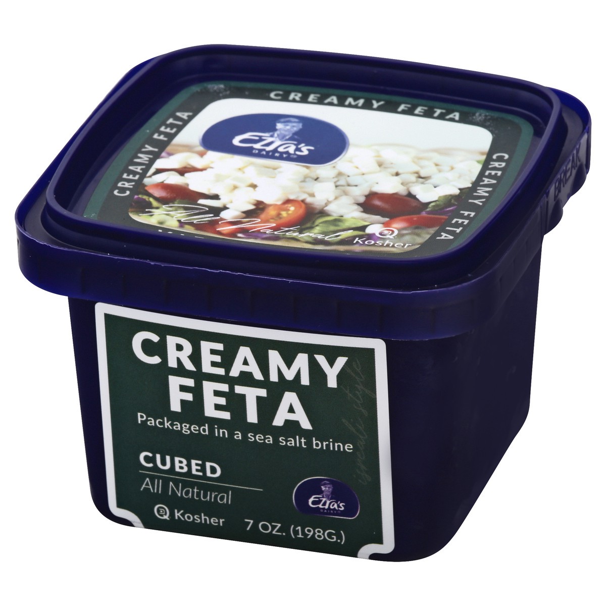 slide 13 of 13, Ezras Dairy Cubbed Creamy Feta 7 oz, 7 oz